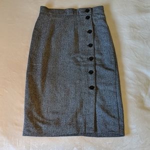 High Waisted Pencil Skirt